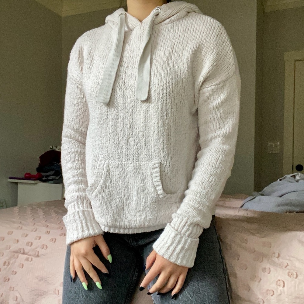 Ruby Moon Knitted Hoodie